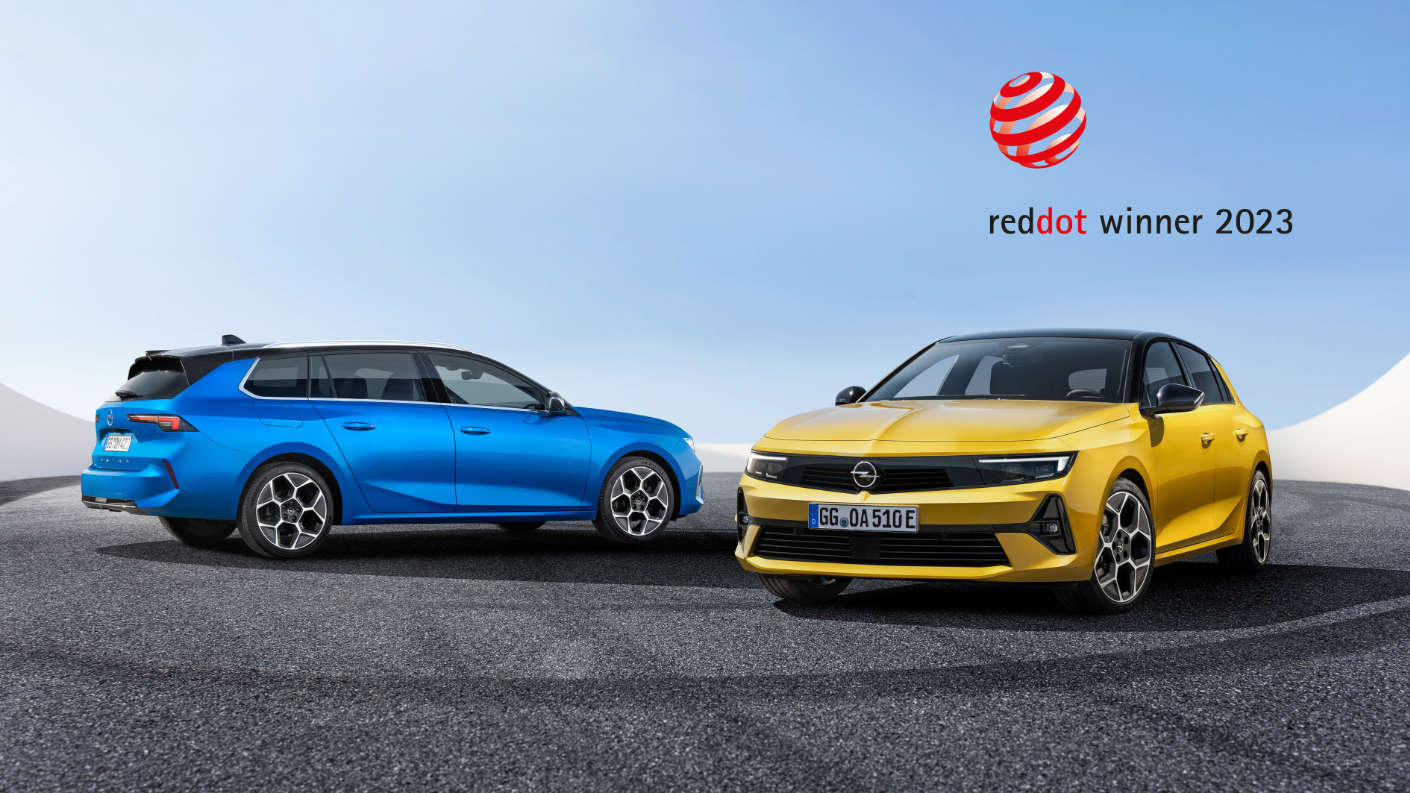 Новий Opel Astra збирає нові нагороди — перемога в конкурсі Red Dot 2023
